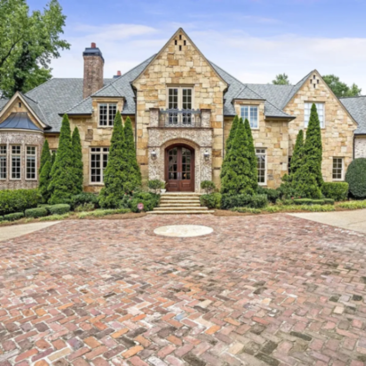 Luxury stone estate in Kennesaw GA with window tinting by Sungate